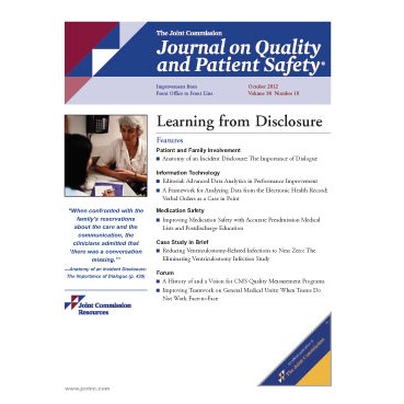 Complimentary article from the Journal of Quality and Patient Safety